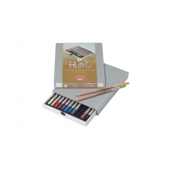 Boite de crayons pastel...