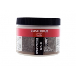 Gesso Amsterdam transparent