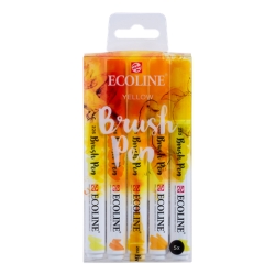 Marqueur Ecoline Set 5 Jaune