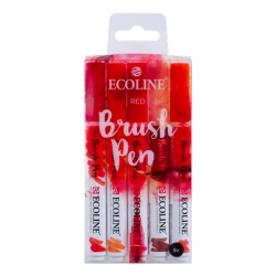 Marqueur Ecoline Set 5 Rouge