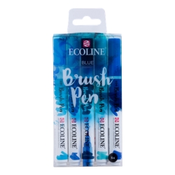 Marqueur Ecoline Set 5 Bleu