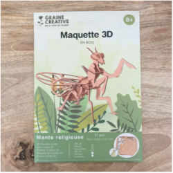 Maquette 3D en bois – Mante...