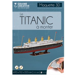 Puzzle maquette Titanic