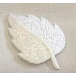 Leaf motif col. White