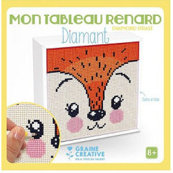 mon tableau renard diamant