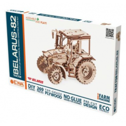 TRACTEUR PUZZLE 3D BOIS