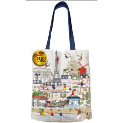 TOTE BAG COTON PARIS SPORT